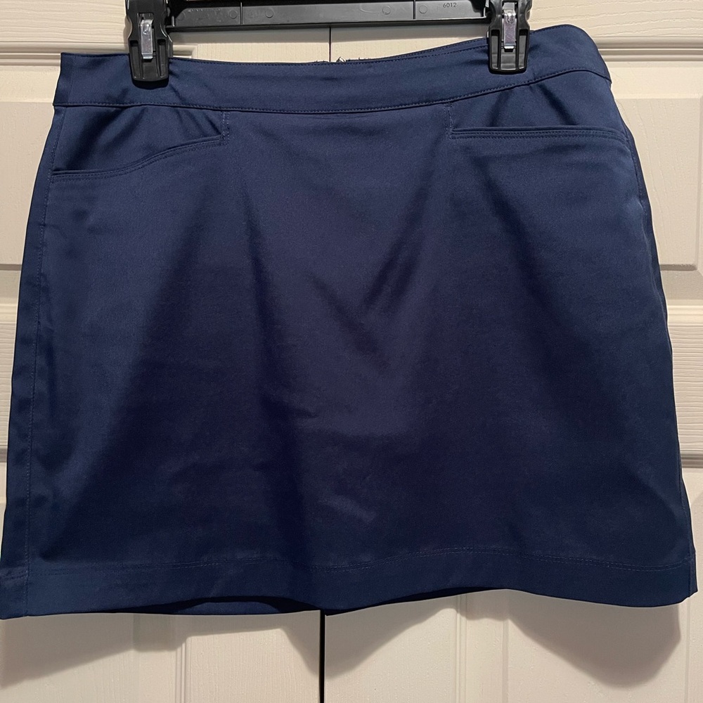 PGA Tour Navy Blue Golf Skort 16”